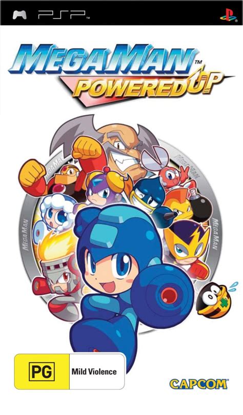 mega man powered up psp.